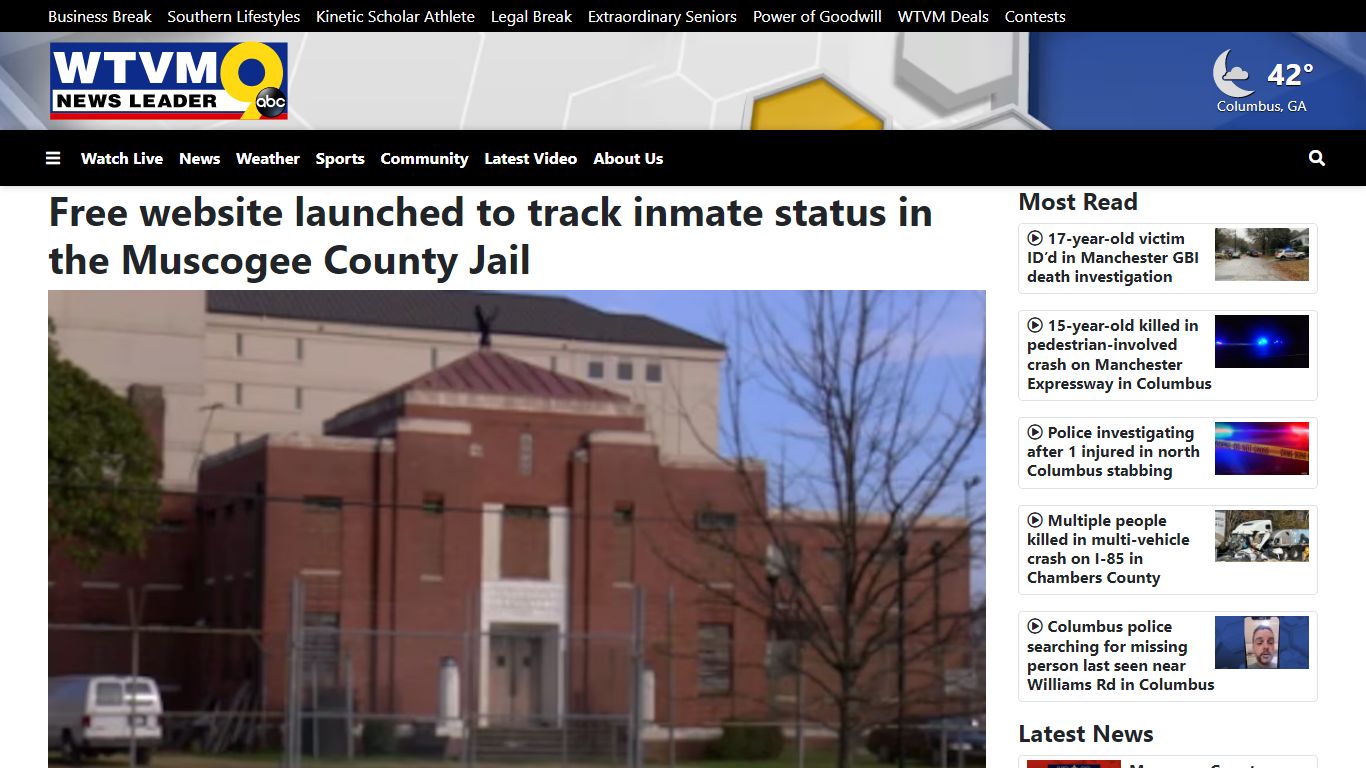 Free website launched to track inmate status in the Muscogee County Jail